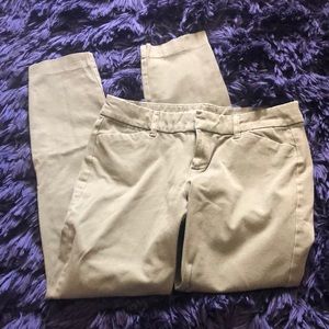 Old navy hunter green pixie pants